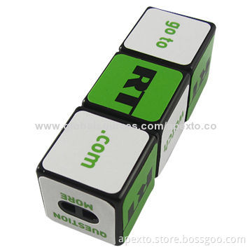 Magic Cube USB Flash Drive with More than 10-year Data Retention, Available in Pink Color